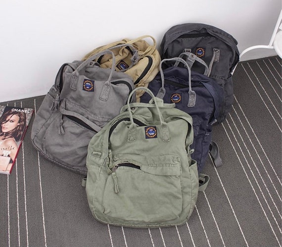 etsy canvas backpack