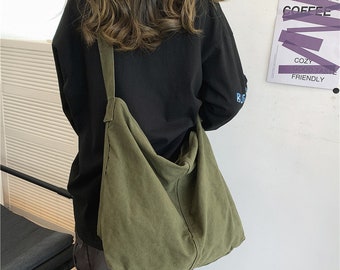 Womens Canvas Tote Handbags Casual Cross Body Shoulder Bag Singer Poster Zipper Hobo bag 