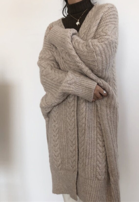 Womens Cardiganoversized Winter 