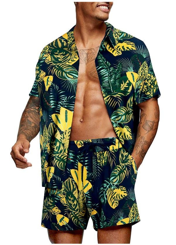 Men's Hawaiian Beach Set | Etsy UK