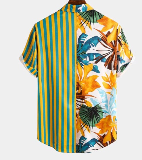 Men's Hawaiian Beach Shirt | Etsy UK