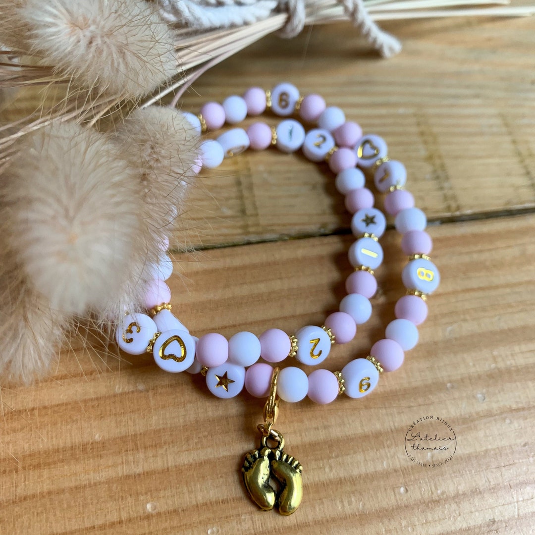 Customizable Breastfeeding Bracelet / Breastfeeding Reminder Etsy