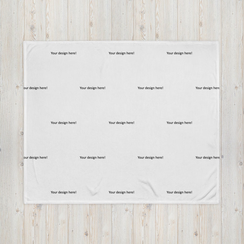 Personalised Customised Create/Design your own Throw Blanket Etsy