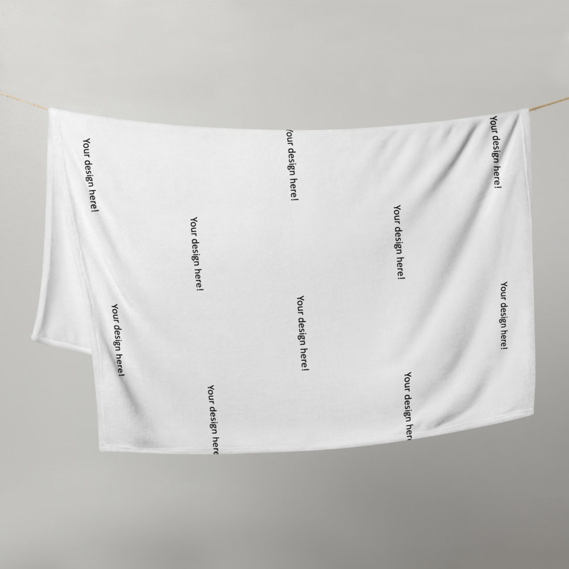 Personalised Customised Create/Design your own Throw Blanket Etsy