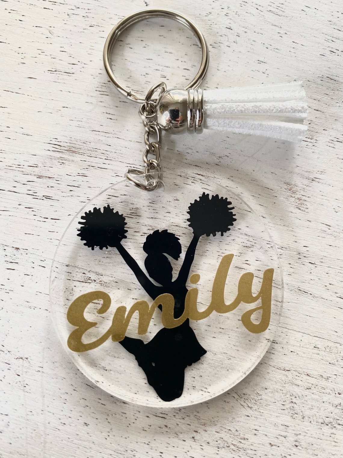 Cheerleading KeychainsBackpack Keychains Etsy