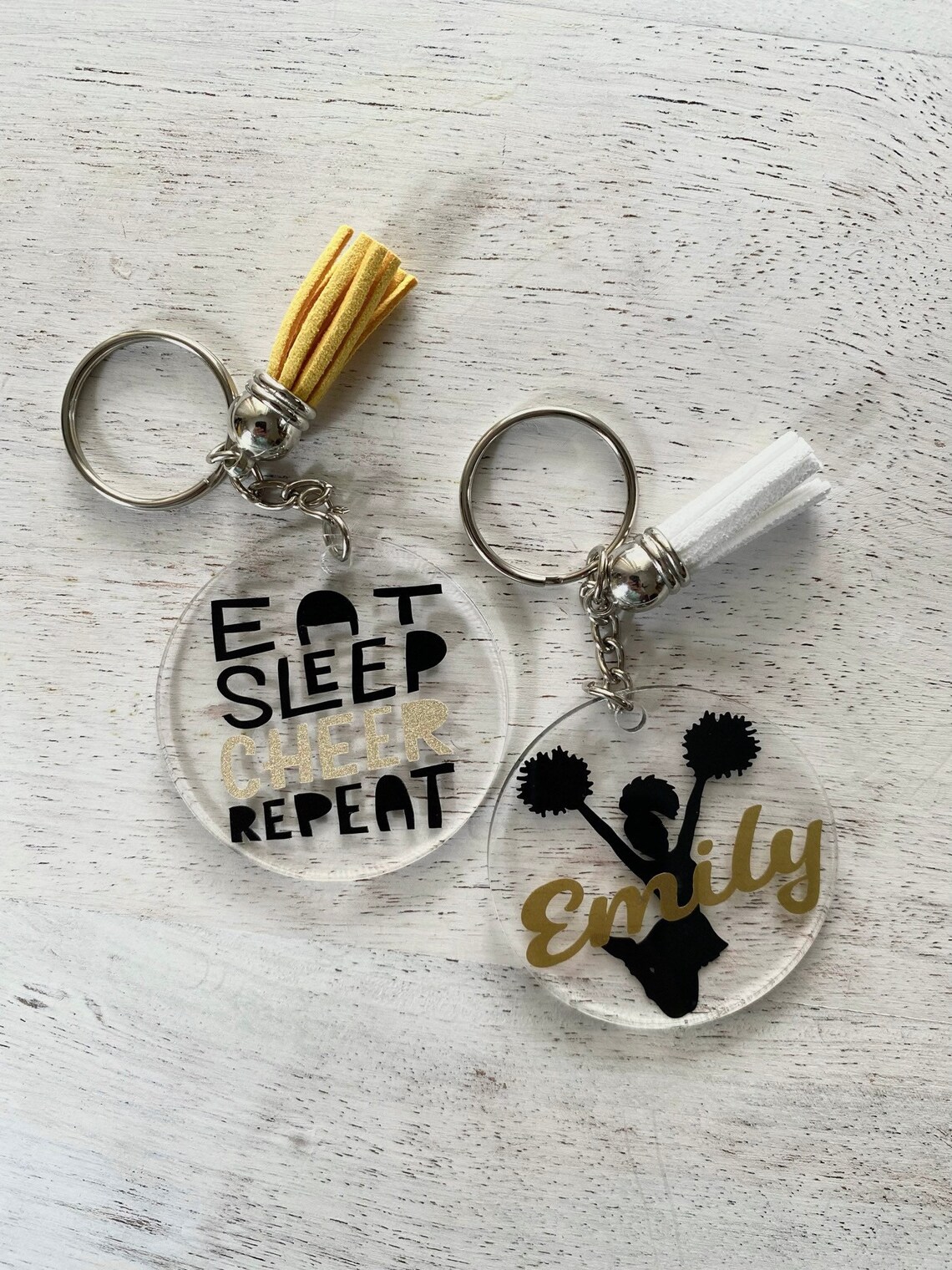 Cheerleading KeychainsBackpack Keychains Etsy