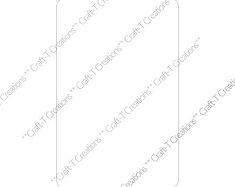Rectangle Tray Template DIGITAL DOWNLOAD FILE