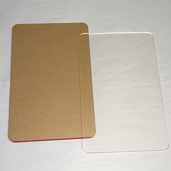 Acrylic Rectangle Tray Template