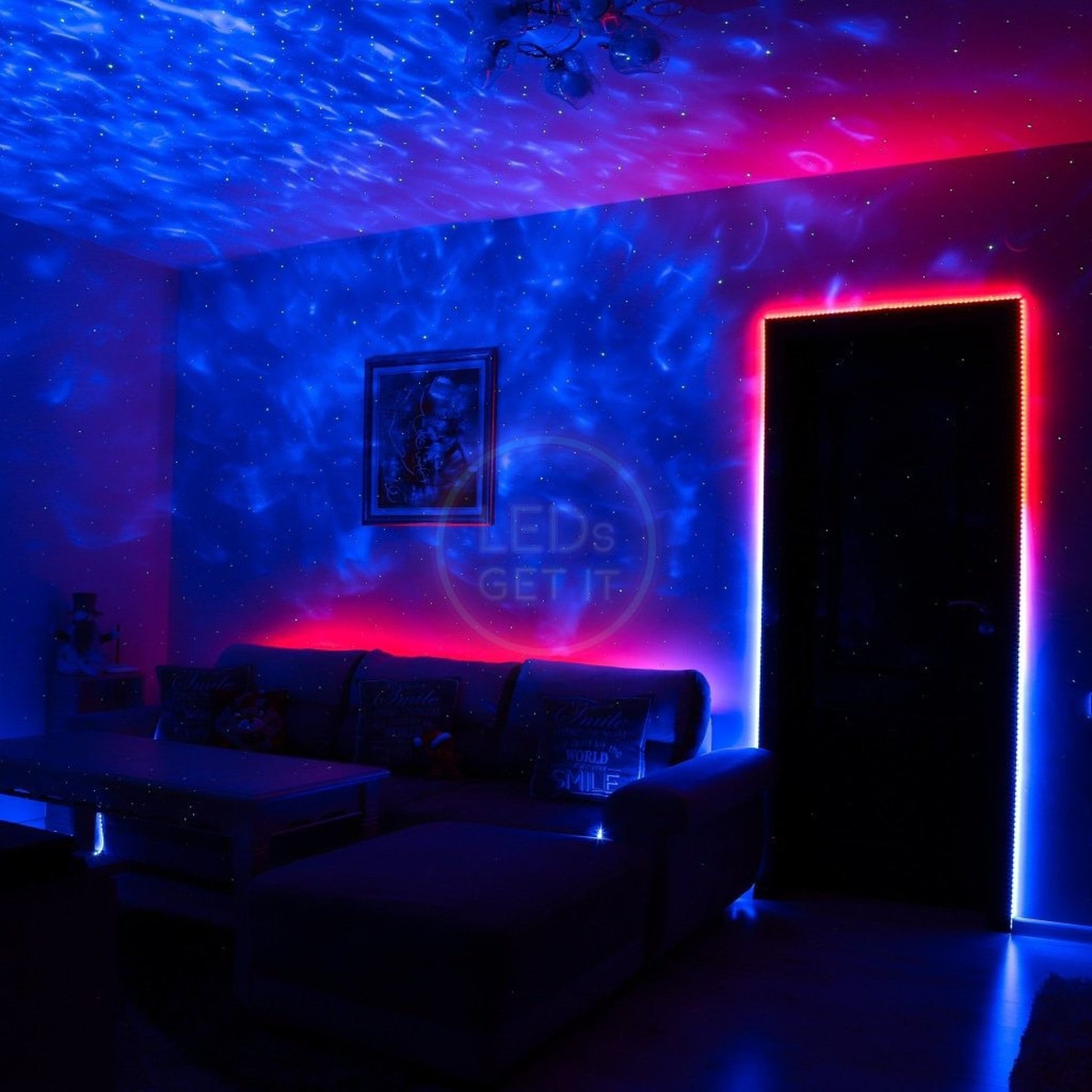 LED galaxy ceiling projector Etsy