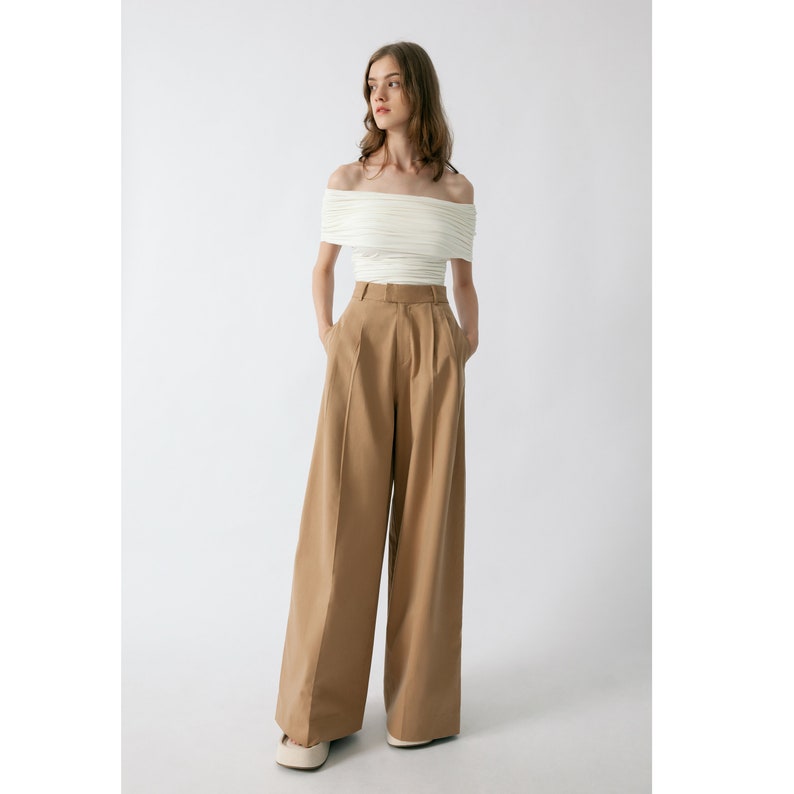 pleated pants sewing pattern