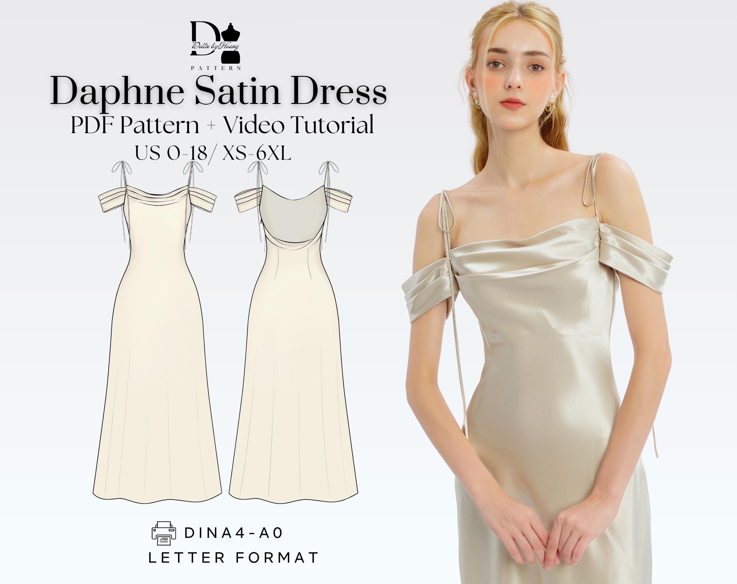 Bridesmaid Dress Pattern - Etsy UK