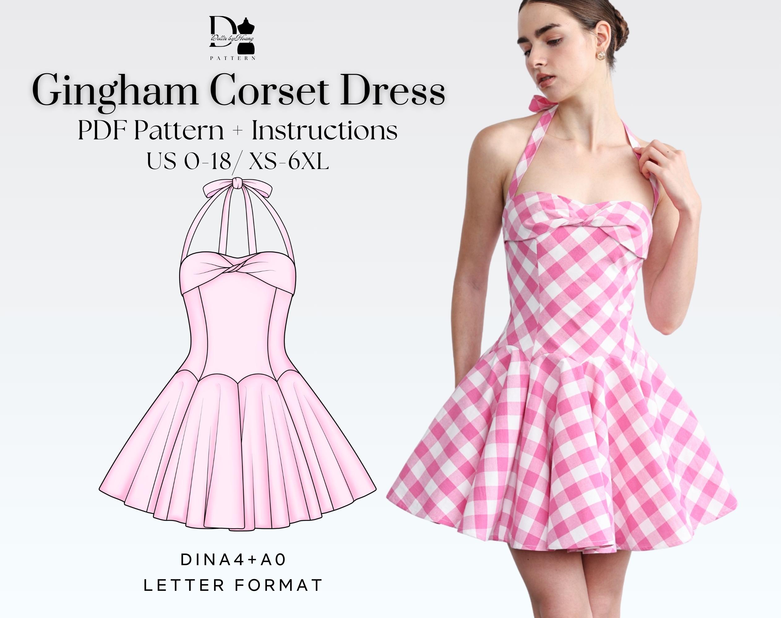 Bustier Flare Dress - Etsy