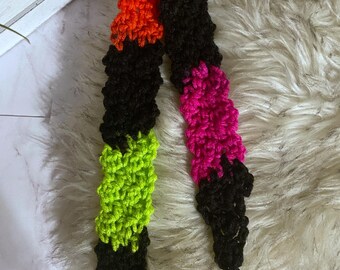 Crochet Tie Headband | Handmade Boho Hair Accessory | Adjustable Hippie Style Head Wrap