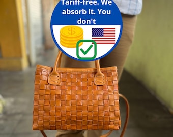 Leather Handbag Woven, Leather Crossbody, Woven French Style bag, Gift for mom, Gift for wife, Soft Genuine Leather Leather woven bag