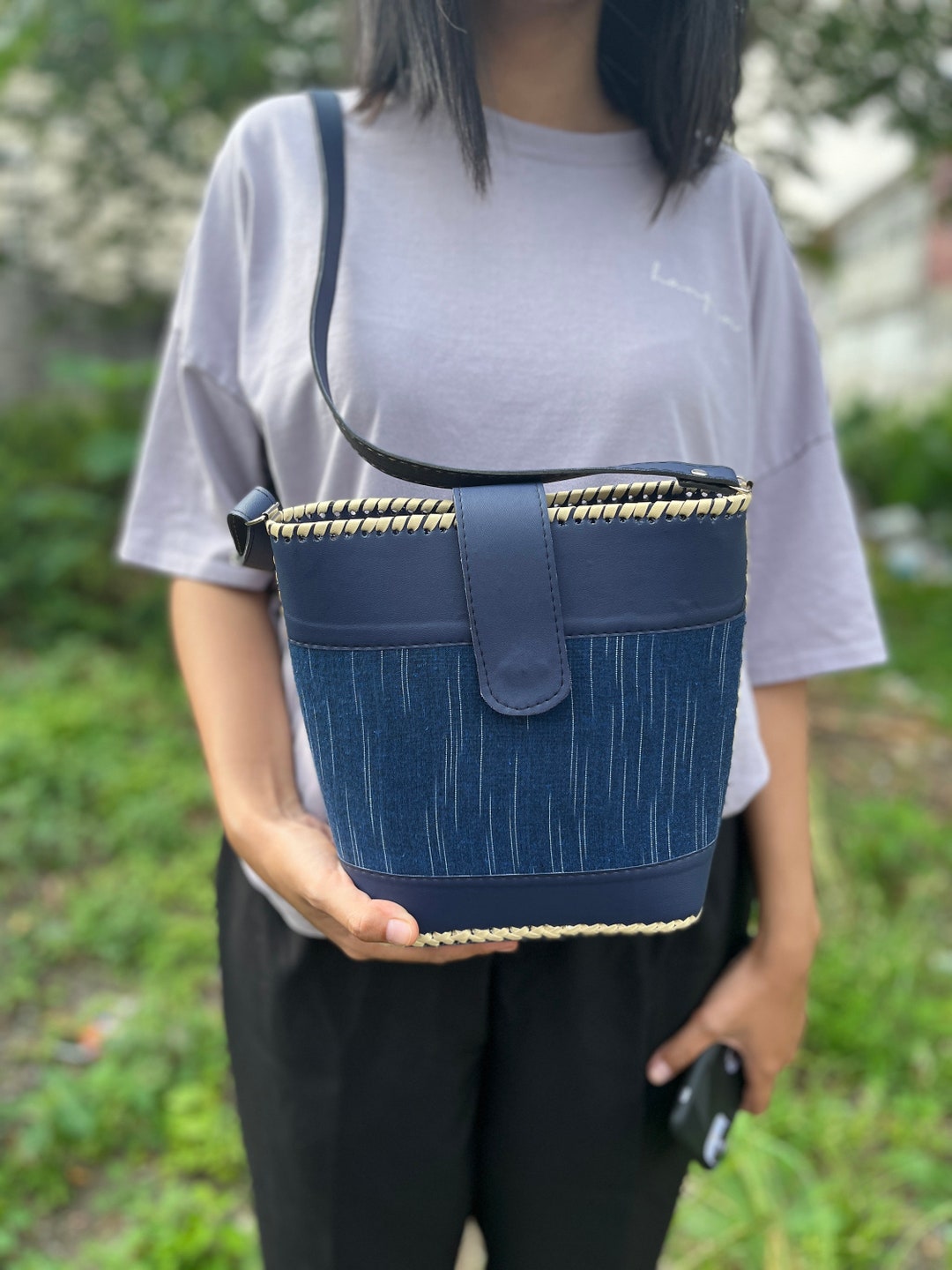 Bucket Bag Pattern Cute Bucket Bag Crossbody Bag Women Bags Etsy