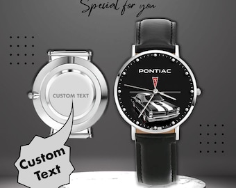 Luxury Wrist Watch – Muscle Car GTO Design – Gift for Men