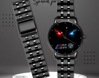 Dark Racing Style Watch – Dual Color Eyes Dial – Modern Men’s Watch