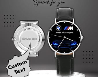 Luxury Sports Car Dashboard Watch – Car IIM 8 Inspired Watch – Unique Men’s Gift