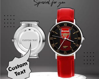 Luxury Wrist watch - footbal fans club - the gunners
