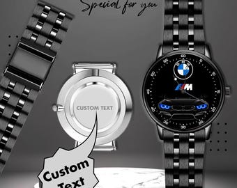 Luxury Watch - Birthday Gift for Car Lovers Blue Eyes, Stylish Modern Analog Timepiece