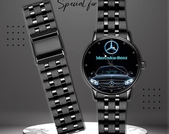 Men's Luxury Watch - Birthday Gift for Car Lovers, Stylish Modern Analog Timepiece