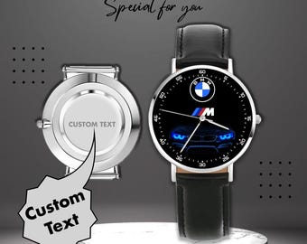 Luxury Watch - Birthday Gift for Car Lovers Blue Eyes, Stylish Modern Analog Timepiece