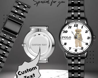 Luxury Bear Style Watch - Modern Custom Watch