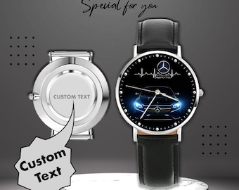 Luxury Sports Car Watch – Wristwatch with Car Blue Eyes
