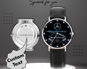 Men's Luxury Watch - Birthday Gift for Car Lovers, Stylish Modern Analog Timepiece