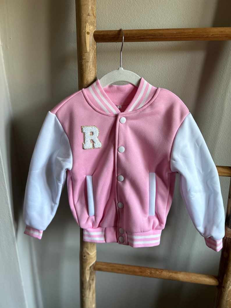Personalized Varsity Jacket Custom Varsity Jacket Personalized Toddler