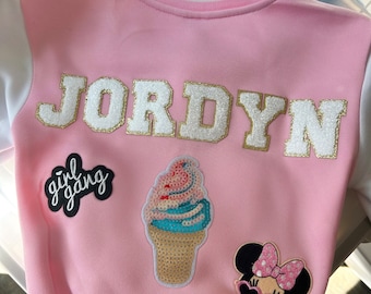 Personalized Varsity Jacket | Custom Varsity Jacket | Personalized Toddler Jackets | Varsity Jacket with patches | Girl Jackets