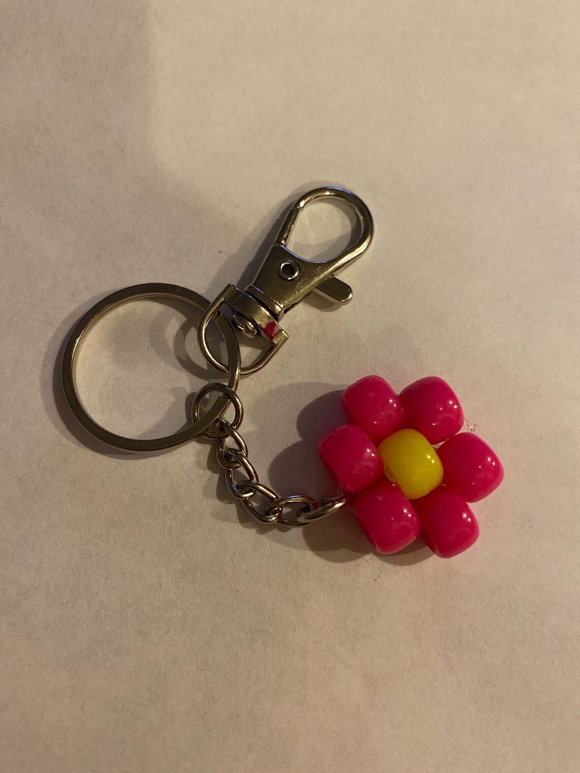 Cute flower beaded keychains THE PERFECT GIFT Etsy