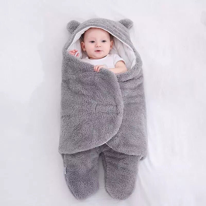 Ultra Soft Baby Bear Wrap Up Blanket Etsy