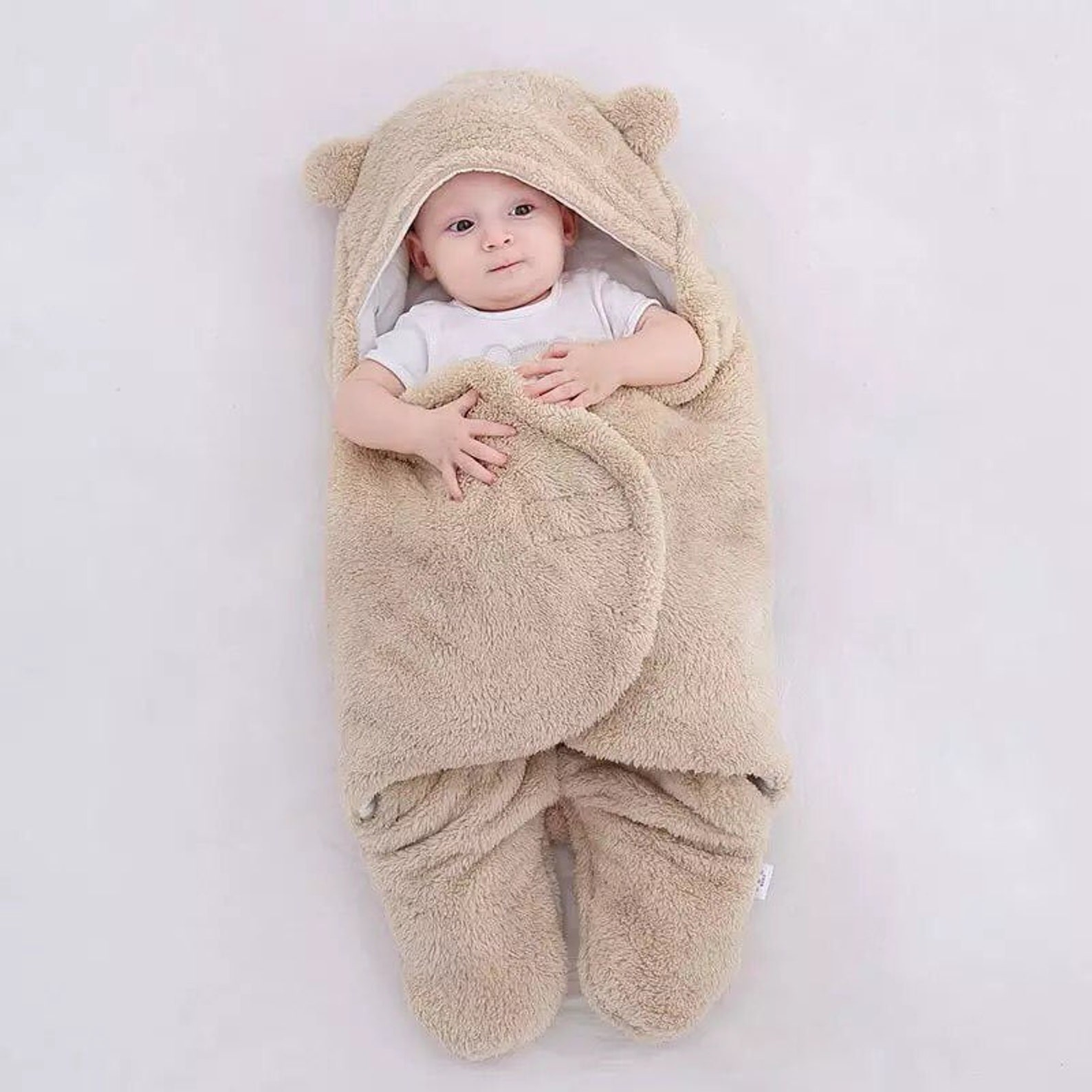 Ultra Soft Baby Bear Wrap Up Blanket Etsy
