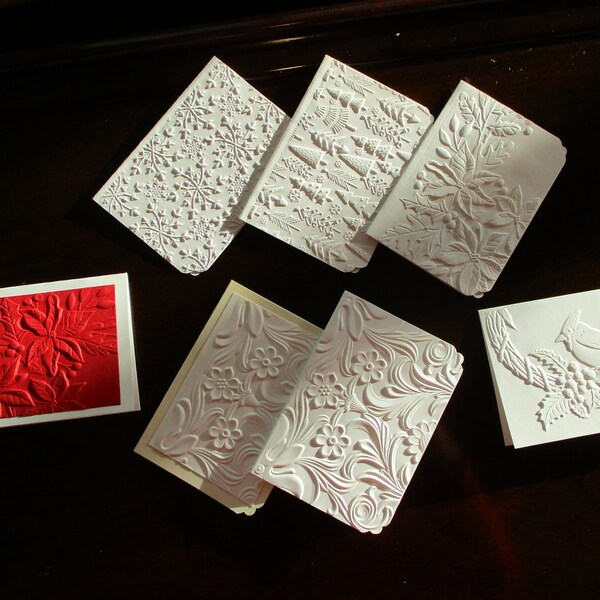 Embossed Mini Envelopes Etsy