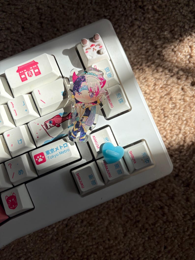 LOL | League of Legends Spirit Blossom Acrylic Pins | Sett Aphelios Ahri Yone Thresh Evelynn image 7