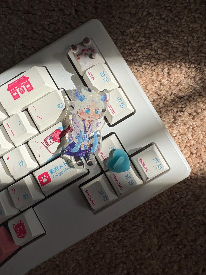LOL | League of Legends Spirit Blossom Acrylic Pins | Sett Aphelios Ahri Yone Thresh Evelynn image 3
