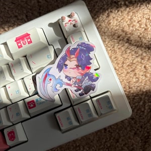 LOL | League of Legends Snow Moon Kayn Inspired Holographic Sticker