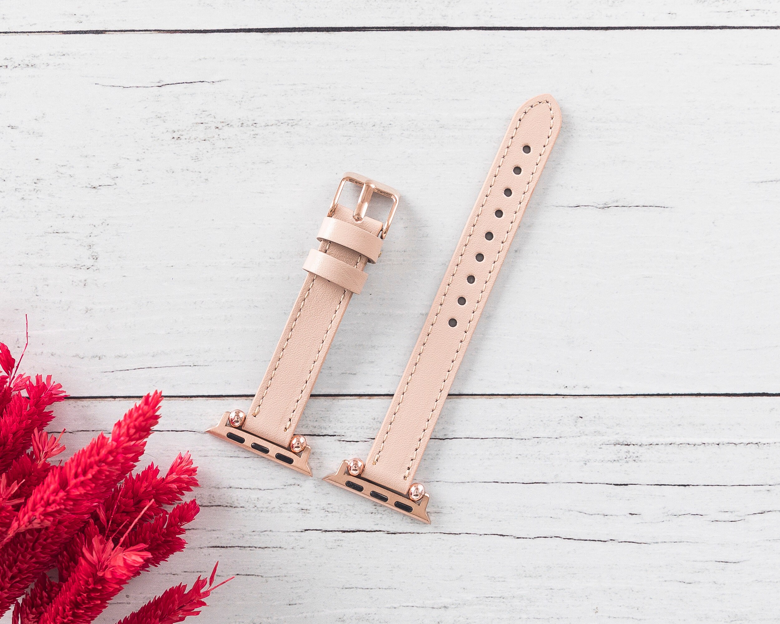 Apple Watch Band 40mm 38mm 42mm 44mm Custom Leather Apple | Etsy