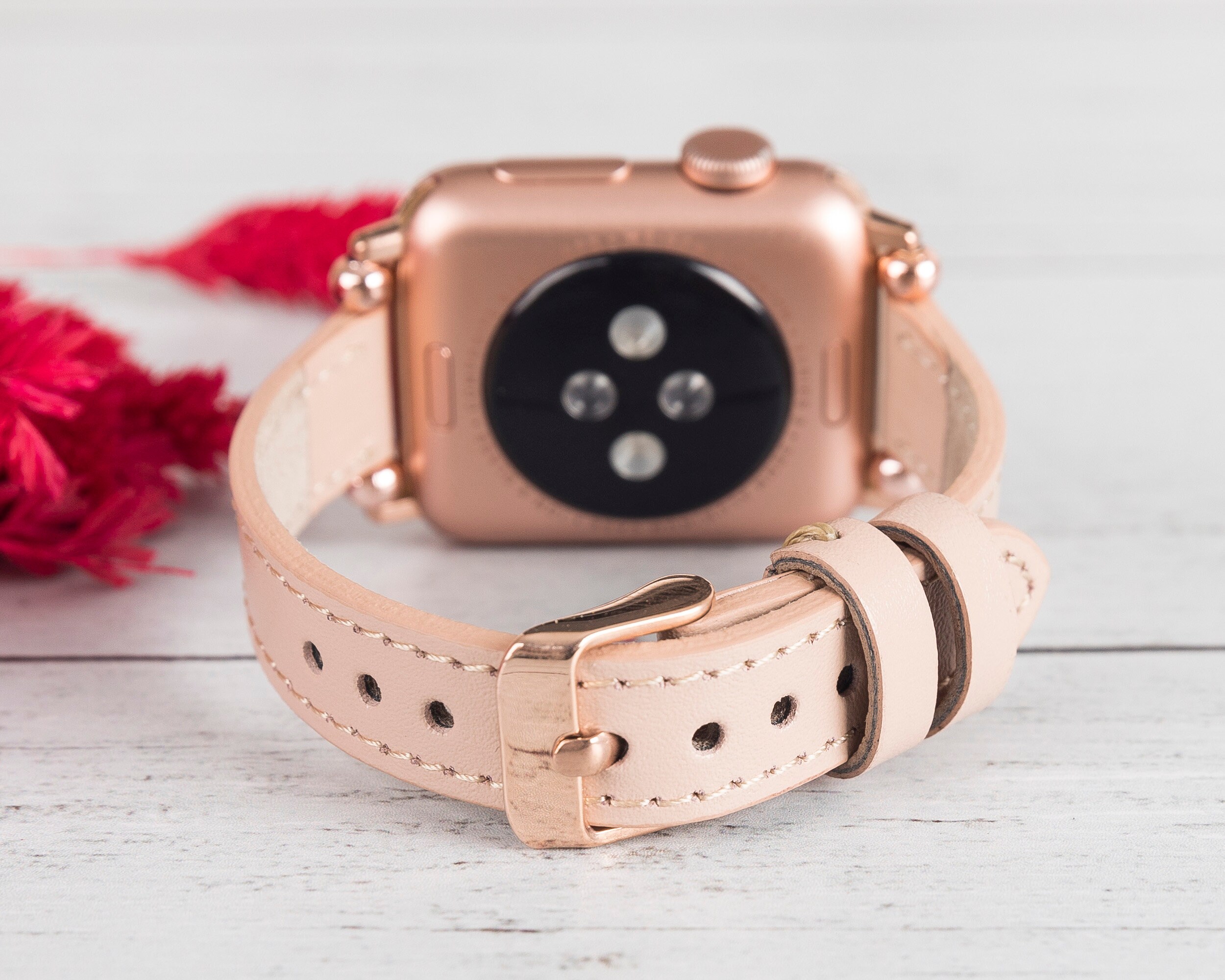 Apple Watch Band 40mm 38mm 42mm 44mm Custom Leather Apple | Etsy