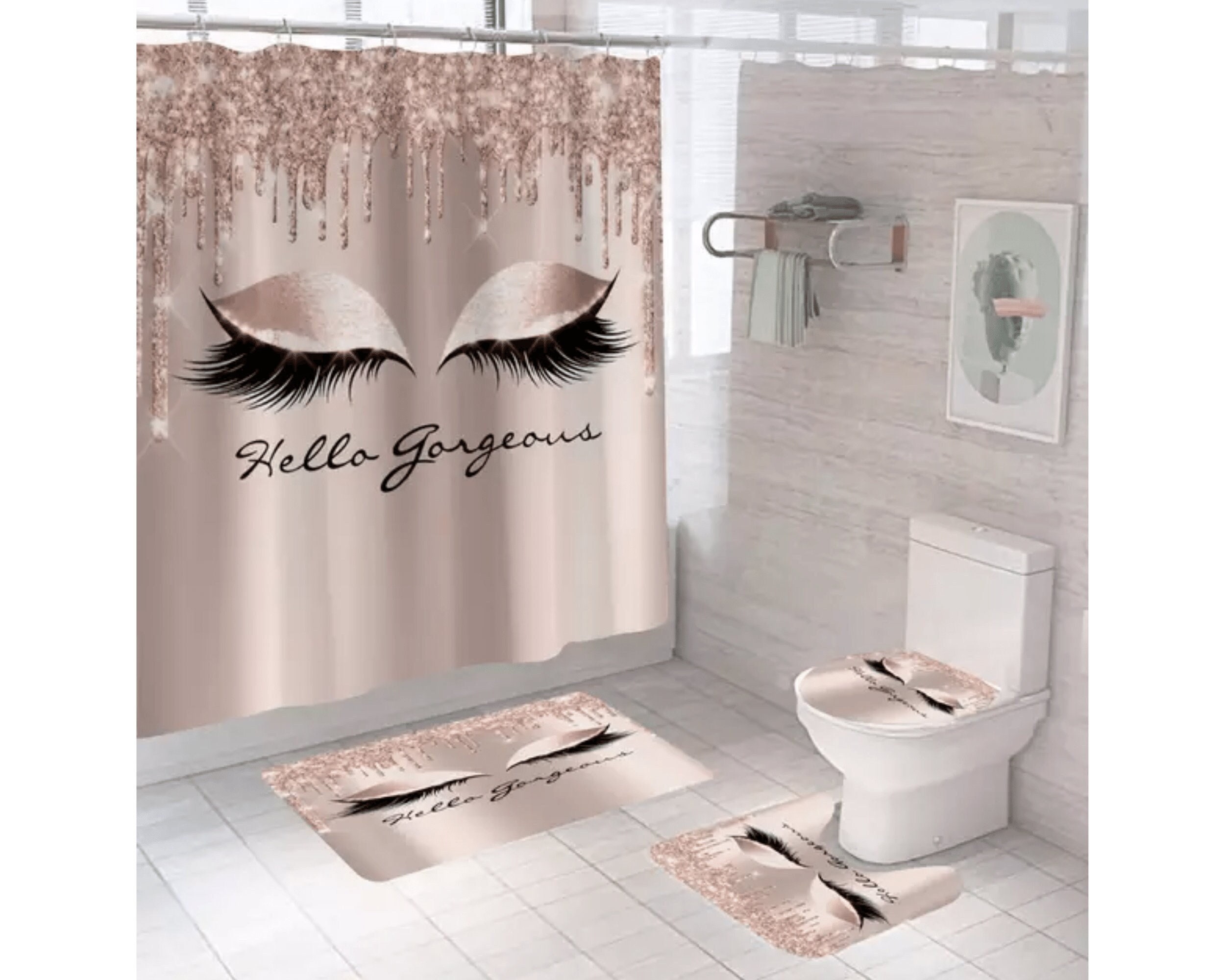 Louis vuitton bathroom - bathroom set style 1