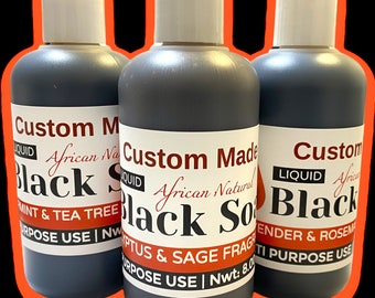 African Liquid Black Soap