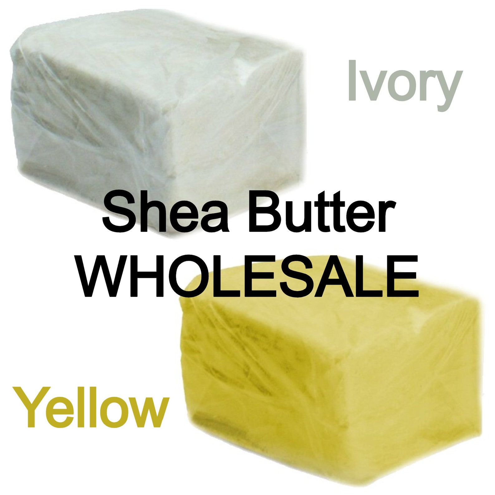 Shea Butter Bulk Ivory & Yellow 100 Pure Natural Raw Etsy