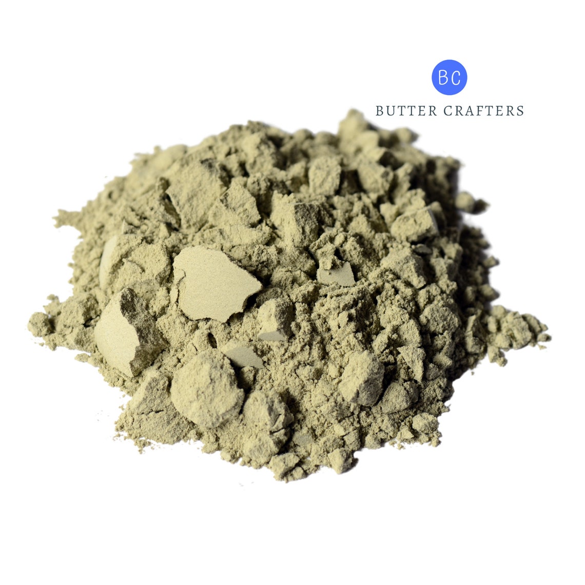 French Green Clay Powder 100 Pure Natural Premium Sea Clay Etsy