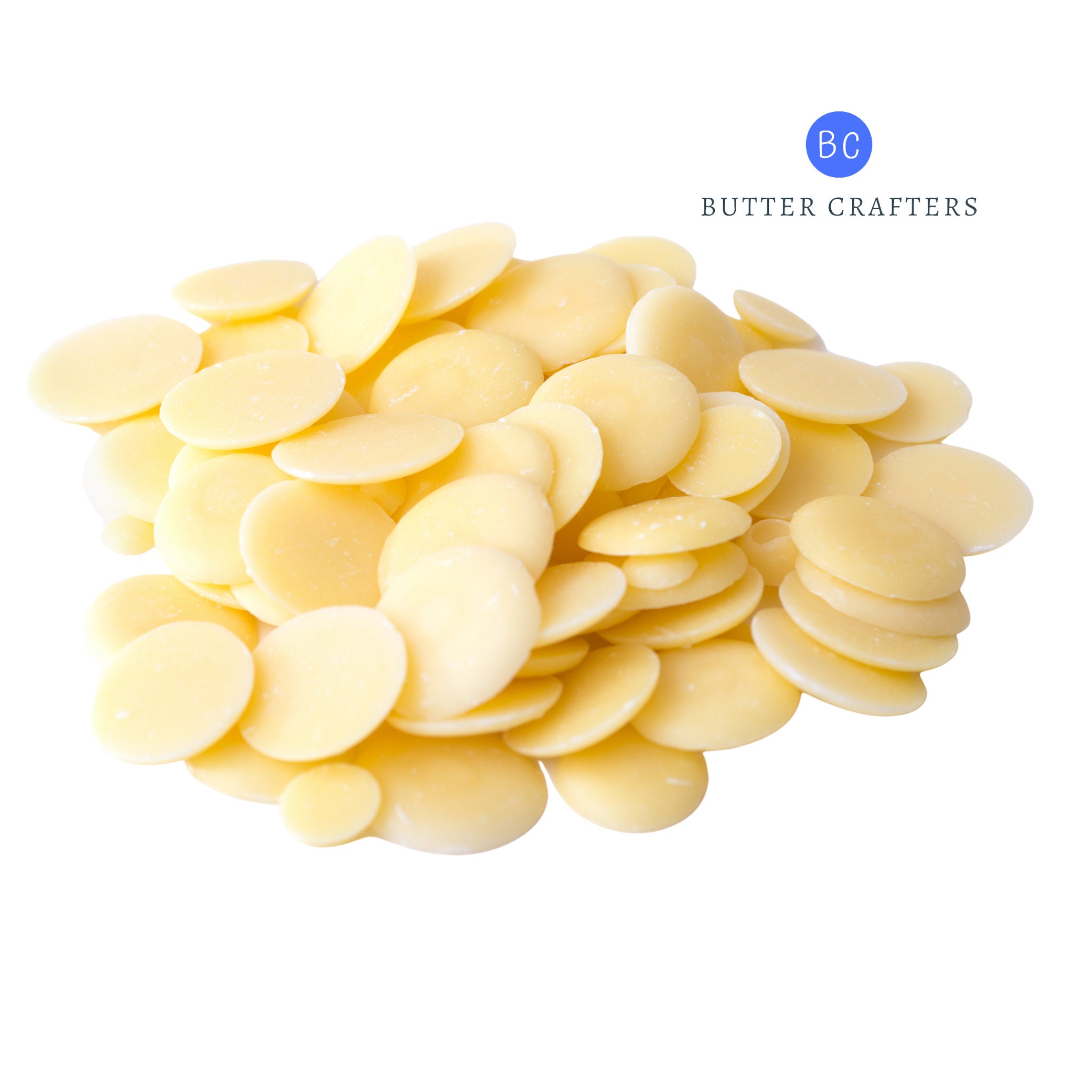 Cocoa Butter Wafers 100 Pure Raw Natural Organic Edible Etsy