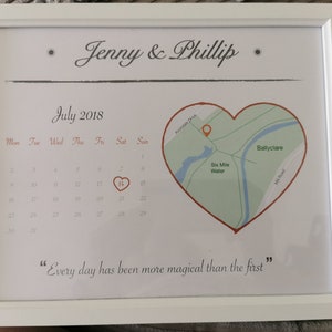 Anniversary photo gift
