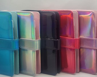 Custom A6 Budget Binder/ Budget Planner/ Cash Envelopes/ Money Binder/Multiple Colors/Holographic