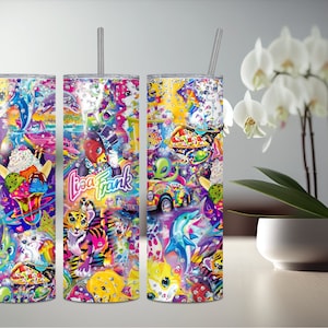 Lisa Frank Inspired 20oz Tumbler