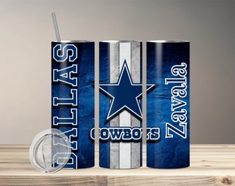 Custom Cowboys 20oz Tumbler