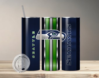 Custom Seattle Seahawks| Football 20oz Tumbler